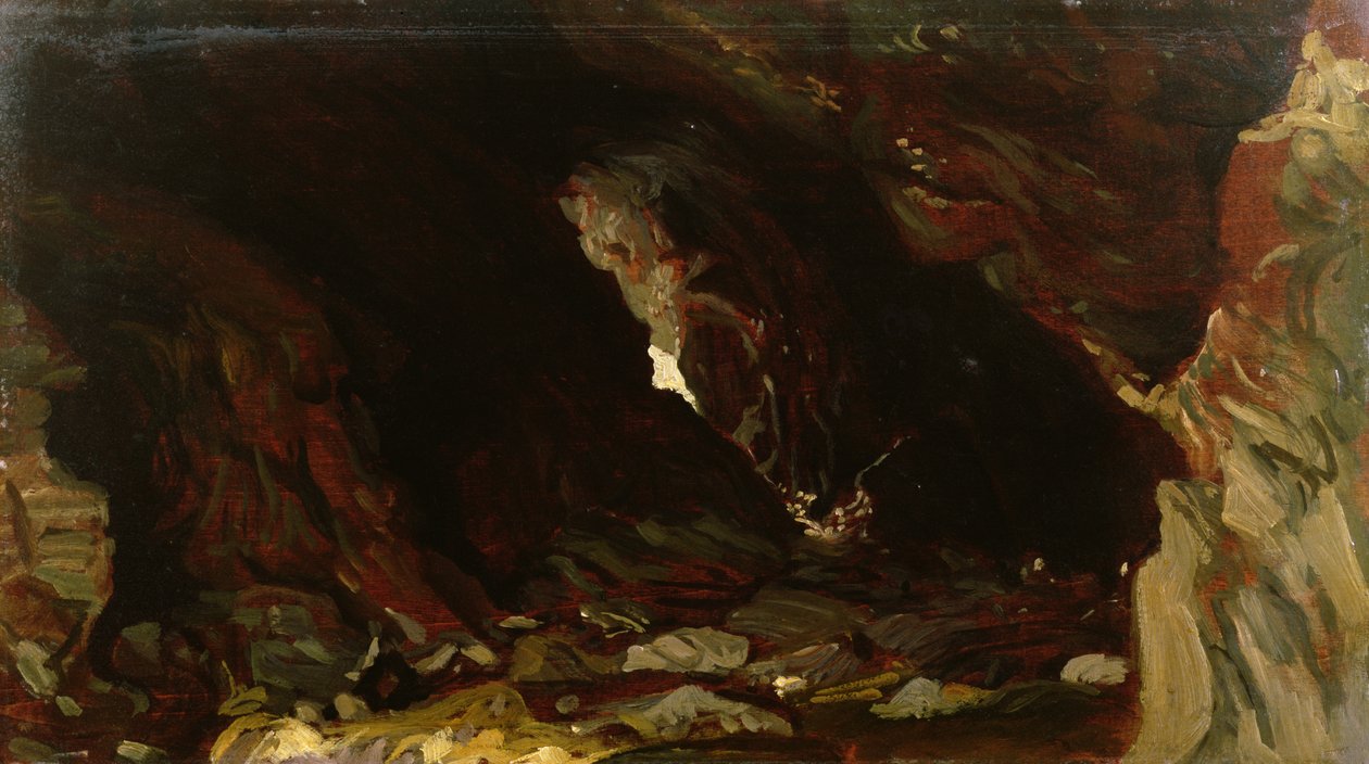 Hule, Tintagel af William Blake Richmond