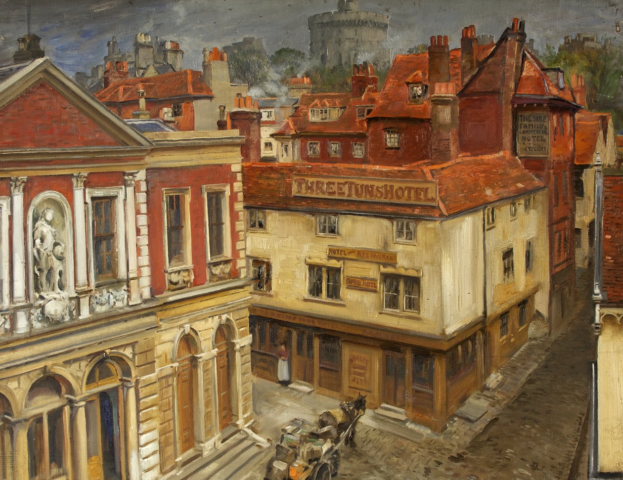 Det gamle rådhus, Windsor af William Bruce Ellis Ranken