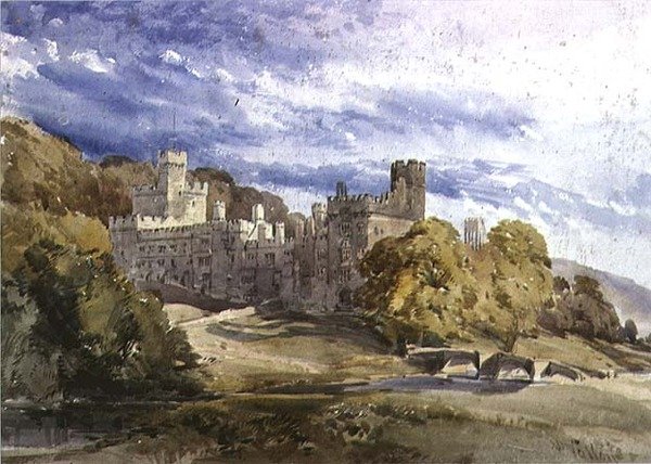 Arundel Castle af William Callow