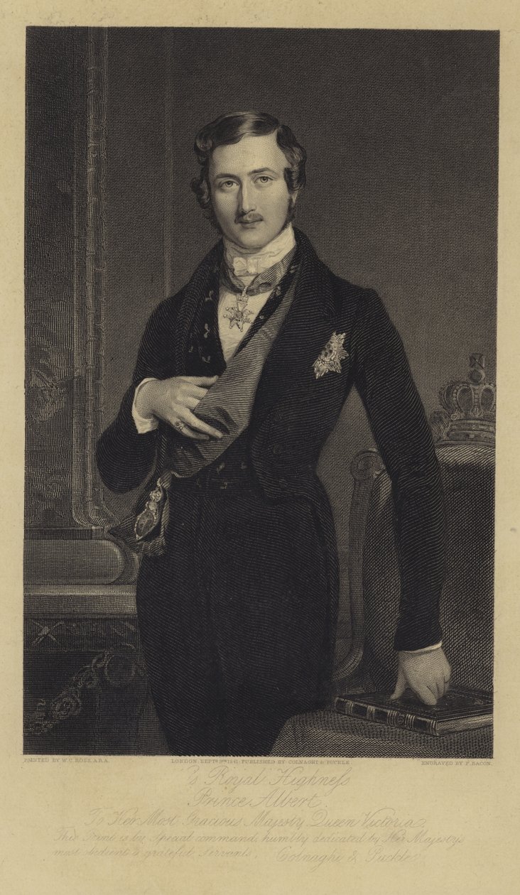 Portræt af Albert, Prinsgemalen af William Charles Ross