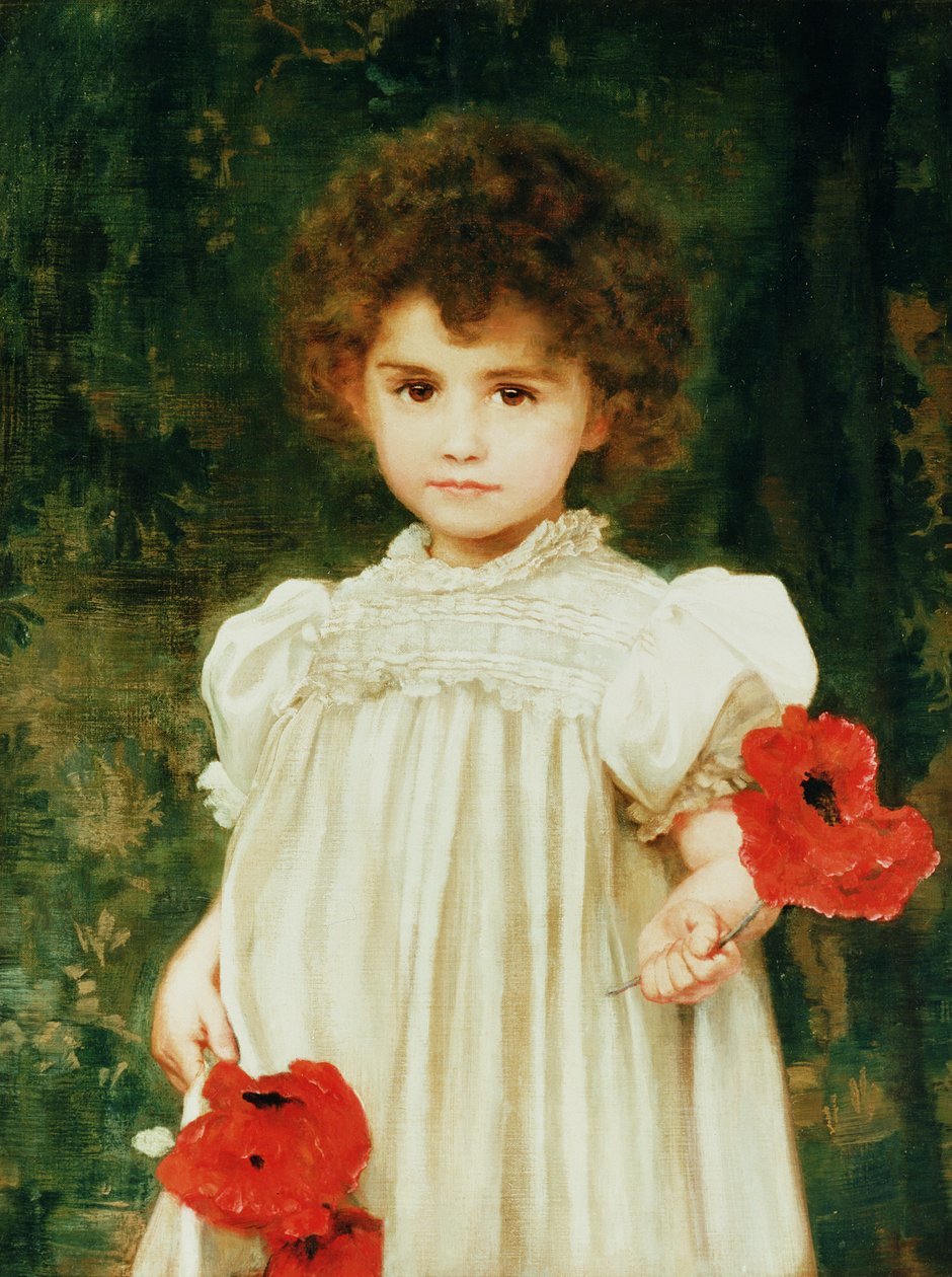 Edith Francis Moir (Connie), 1898 af William Clark Wontner