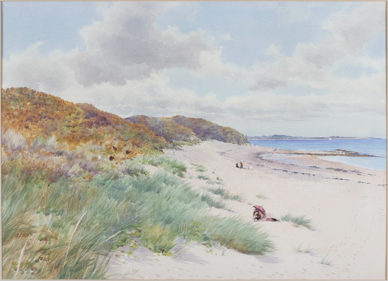 Warkworth Sands (akvarel på papir) af William Cosens Way