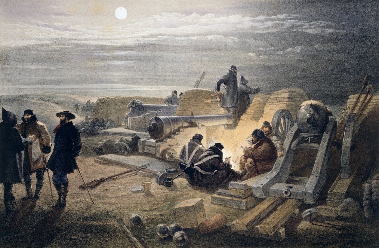 A Quiet Night in the Batteries, plade fra 