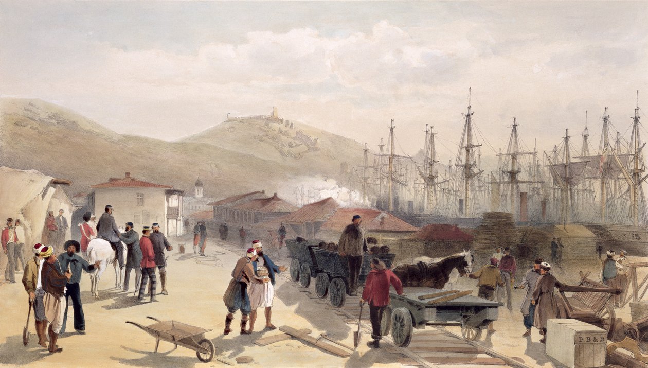The Railway at Balaklava, plade fra 