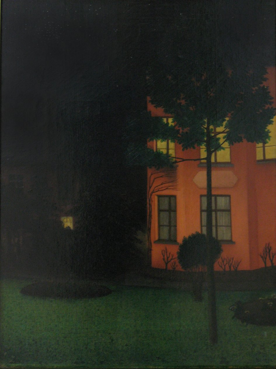 Det blinde hus af William Degouve de Nuncques