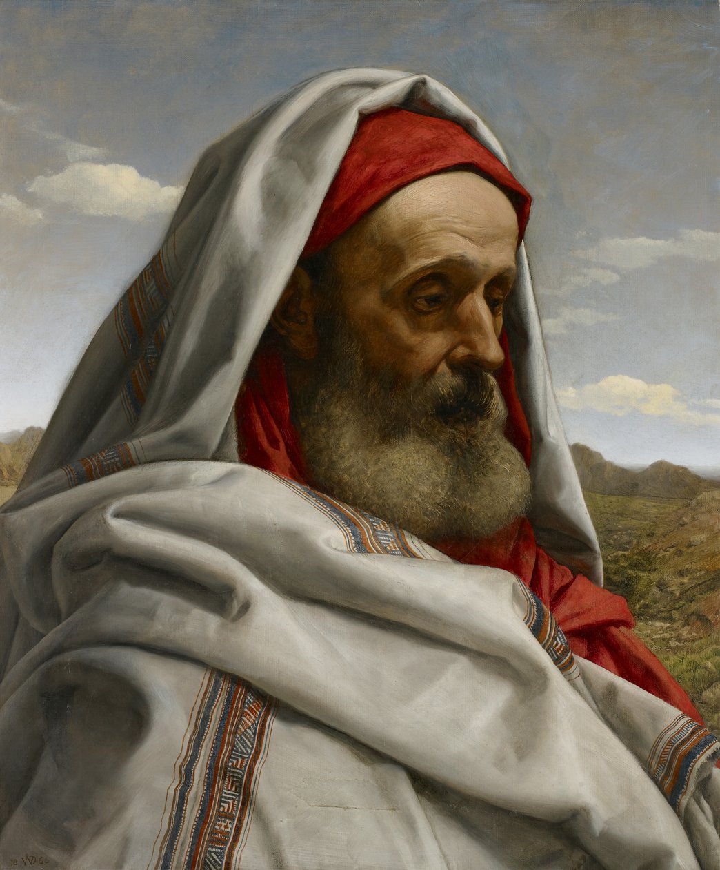Eliezer af Damaskus, 1860 af William Dyce