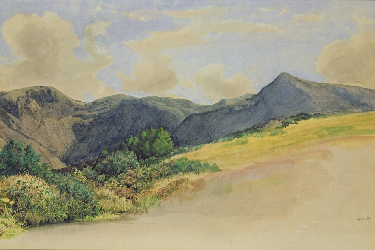 Goat Fell, Arran af William Dyce