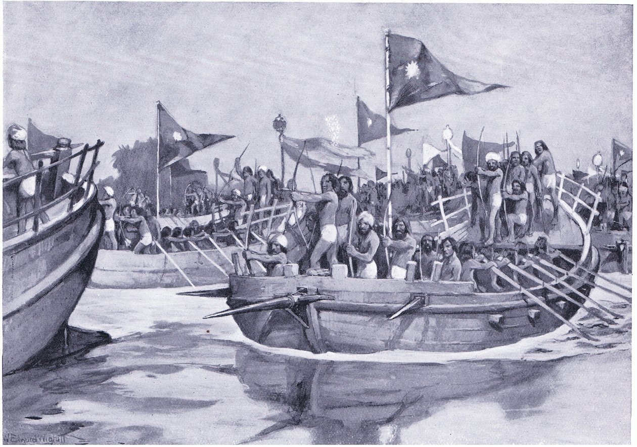 Mahmud af Ghaznis sidste succes 1026 AD af William Edward Wigfull