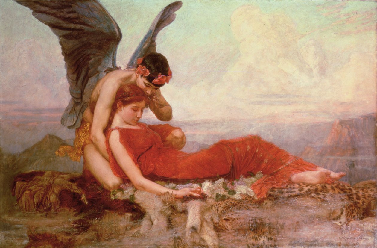 I Armene af Morpheus af William Ernest Reynolds Stephens