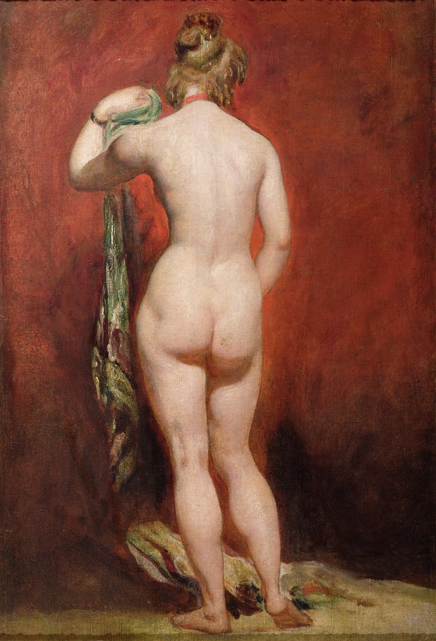 Stående nøgen kvinde af William Etty