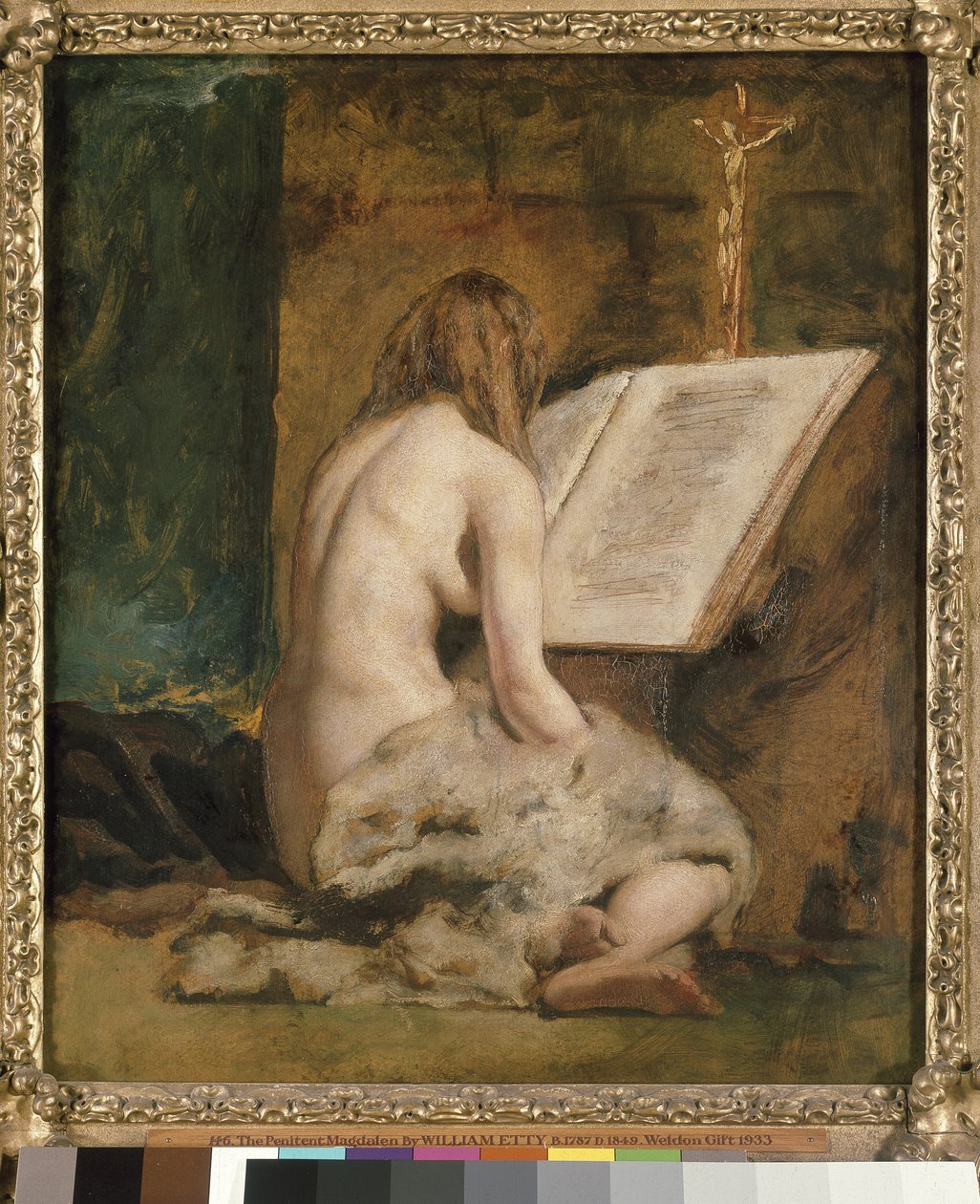 Den angrende Magdalen af William Etty