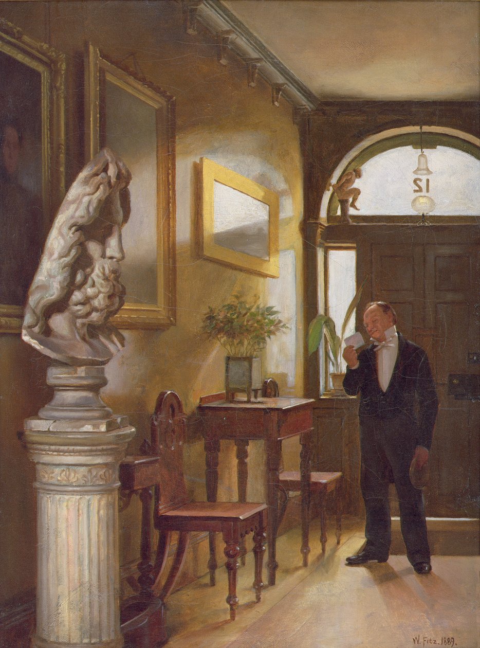 Telefonkortet, 1889 af William Fitz