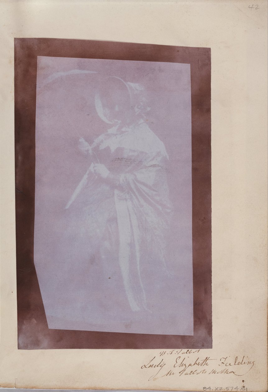 (Lady Elisabeth Feilding af William Henry Fox Talbot