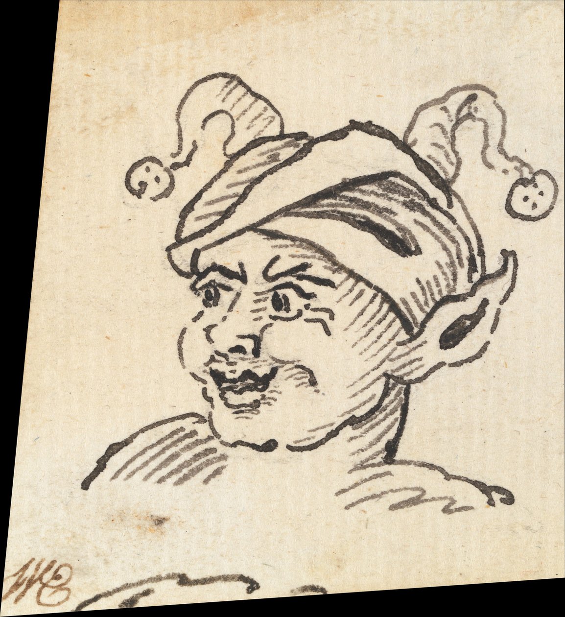 Grotesk hanhoved af William Hogarth