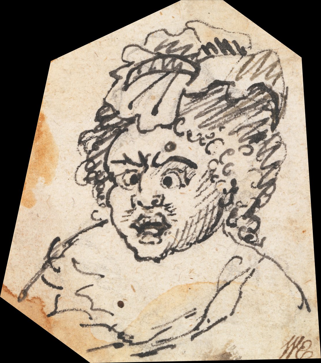 Grotesk hanhoved af William Hogarth