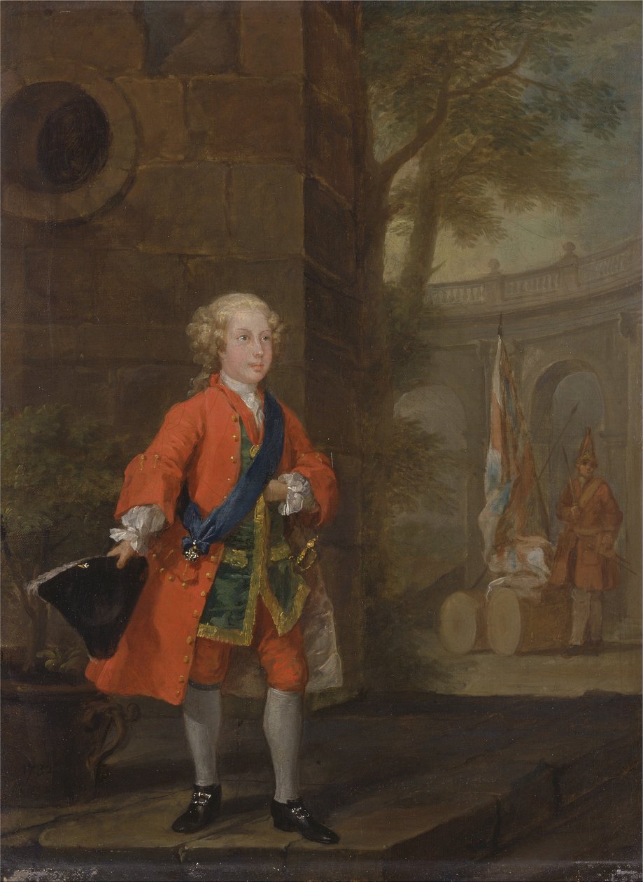 William Augustus, hertug af Cumberland af William Hogarth