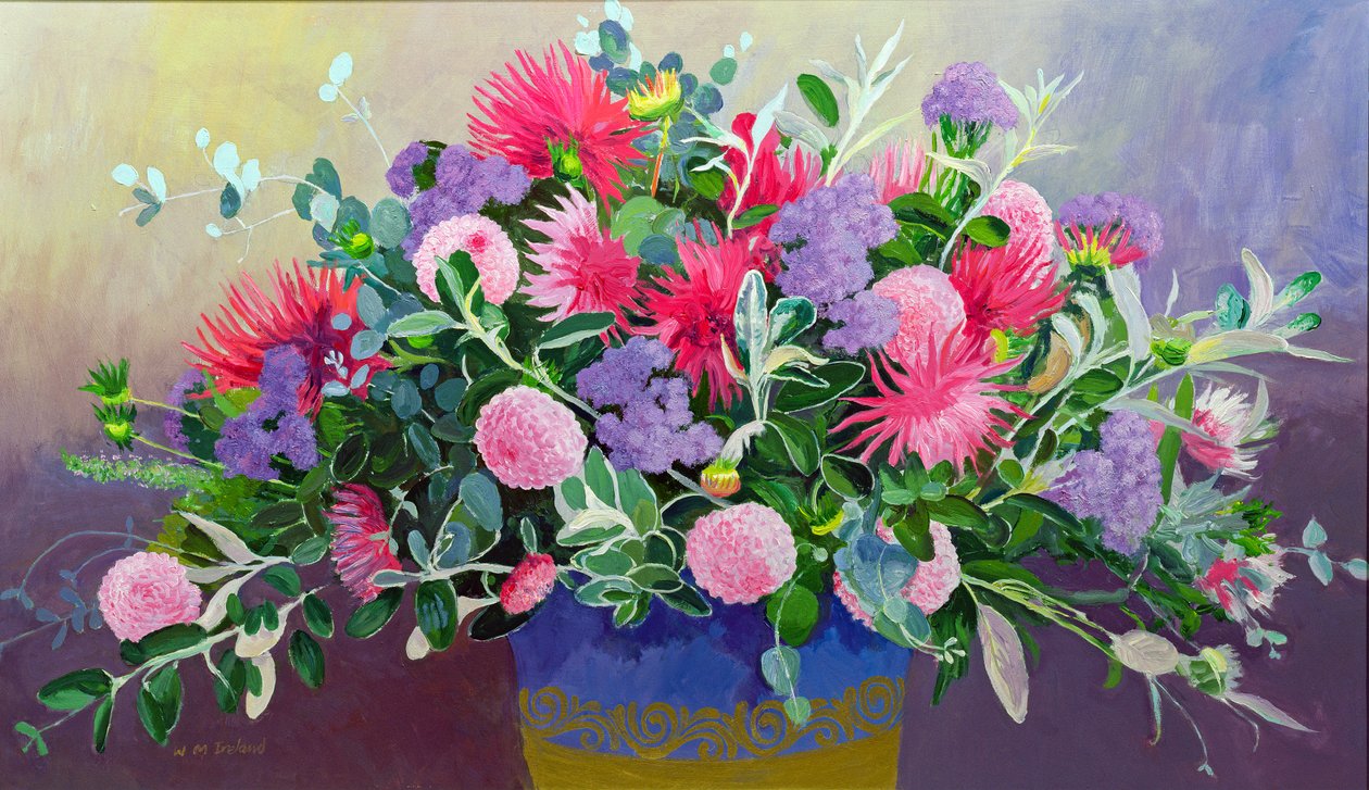 Blomsterdisplay af William Ireland
