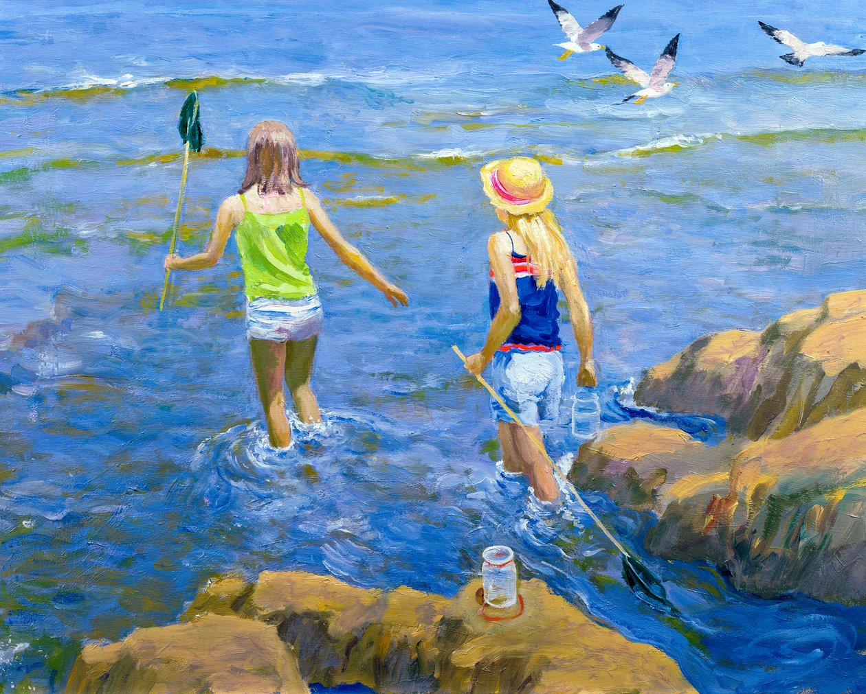 Rock Pool af William Ireland
