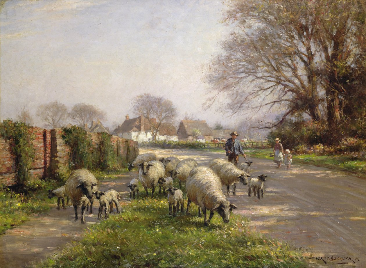 Forår, 1918 af William Kay Blacklock