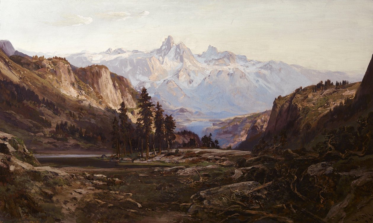 Morgen, californisk af William Keith
