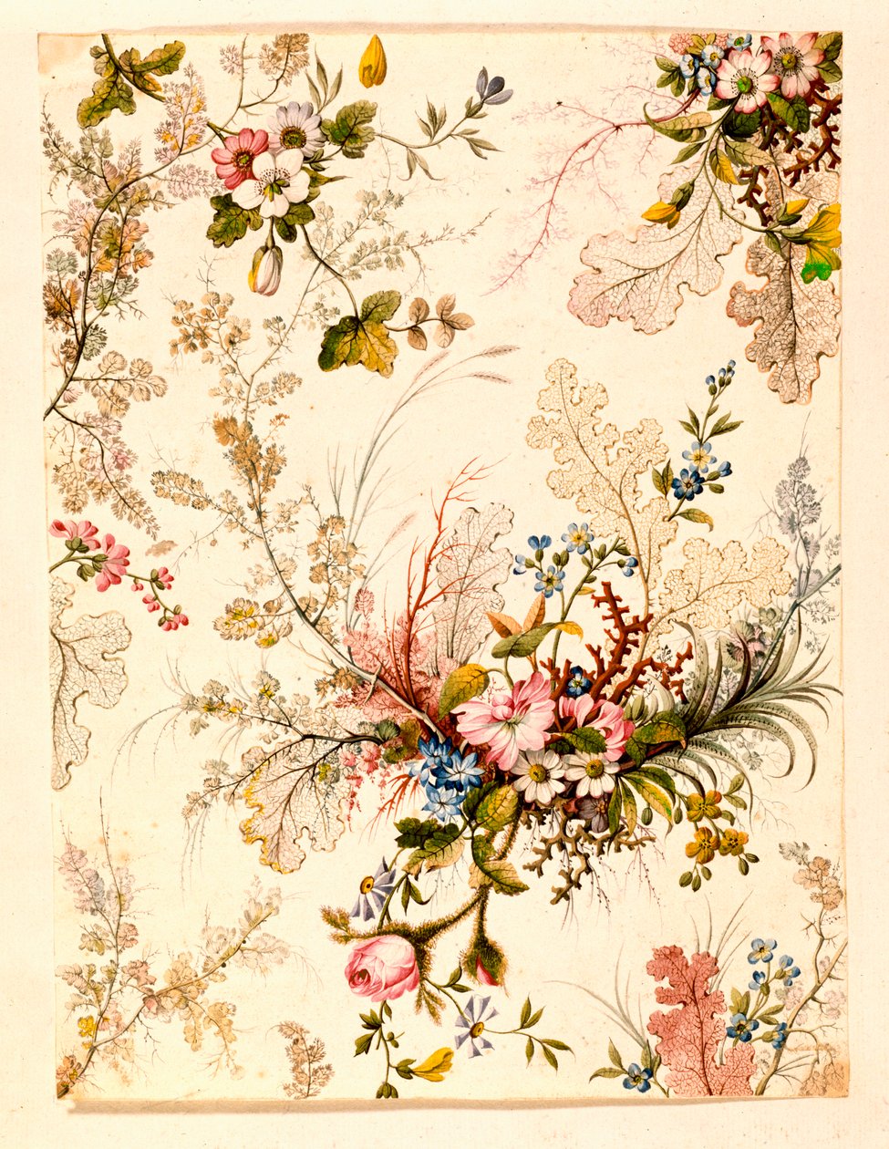 Marmor endepapir (papir) af William Kilburn