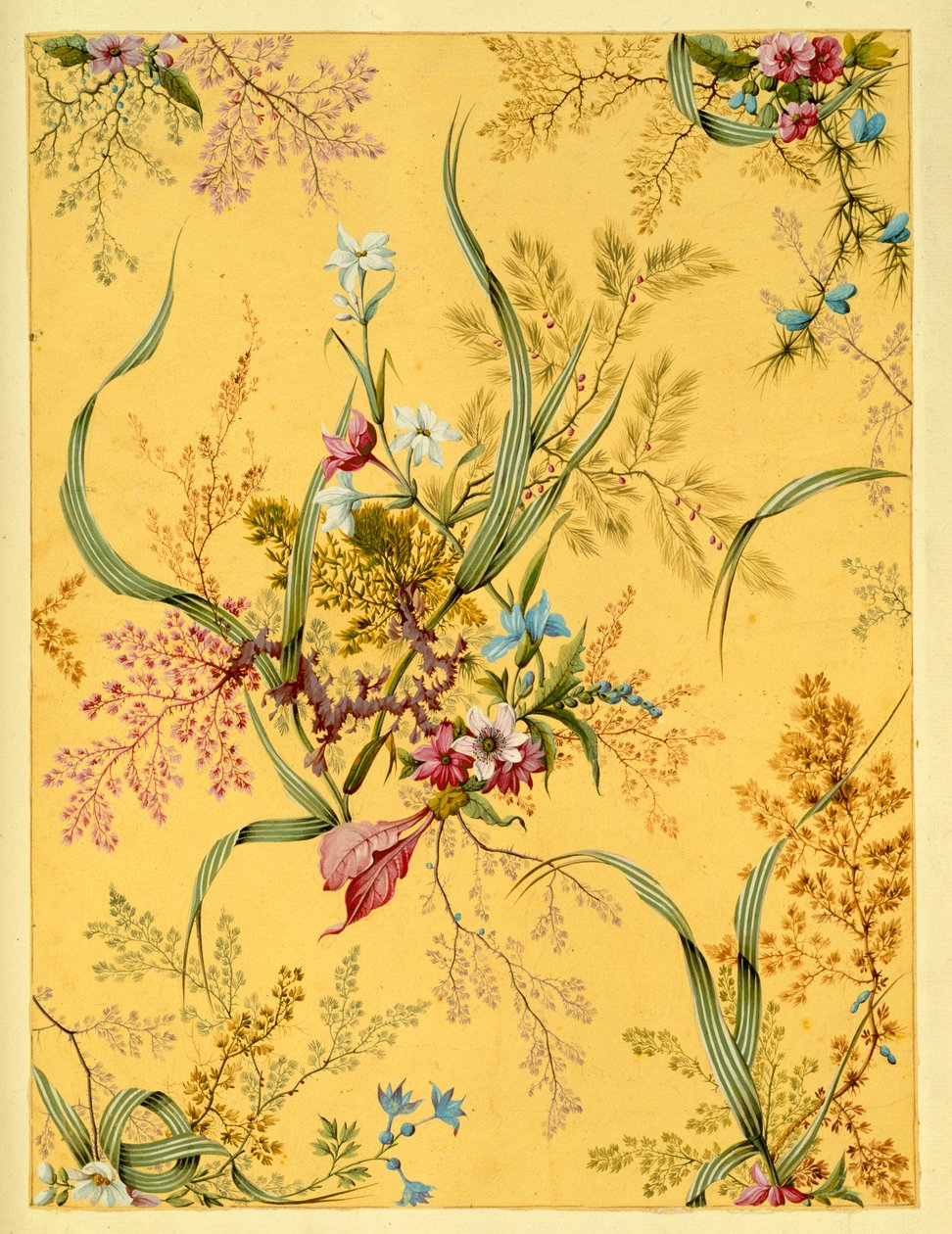 Marmor endepapir (papir) af William Kilburn