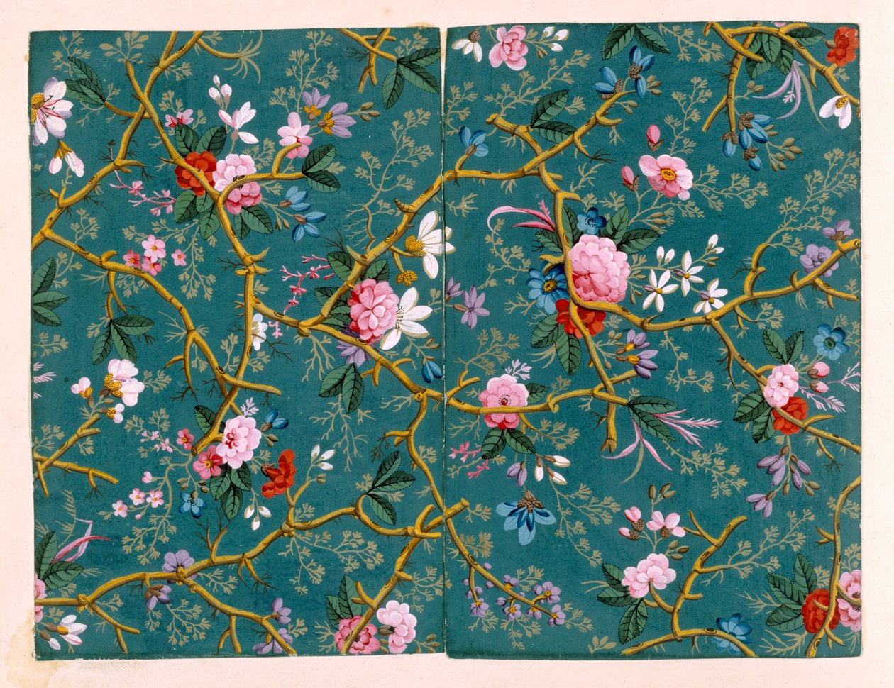 Marmor endepapir (papir) af William Kilburn