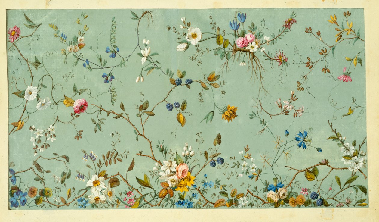Marmor endepapir (papir) af William Kilburn