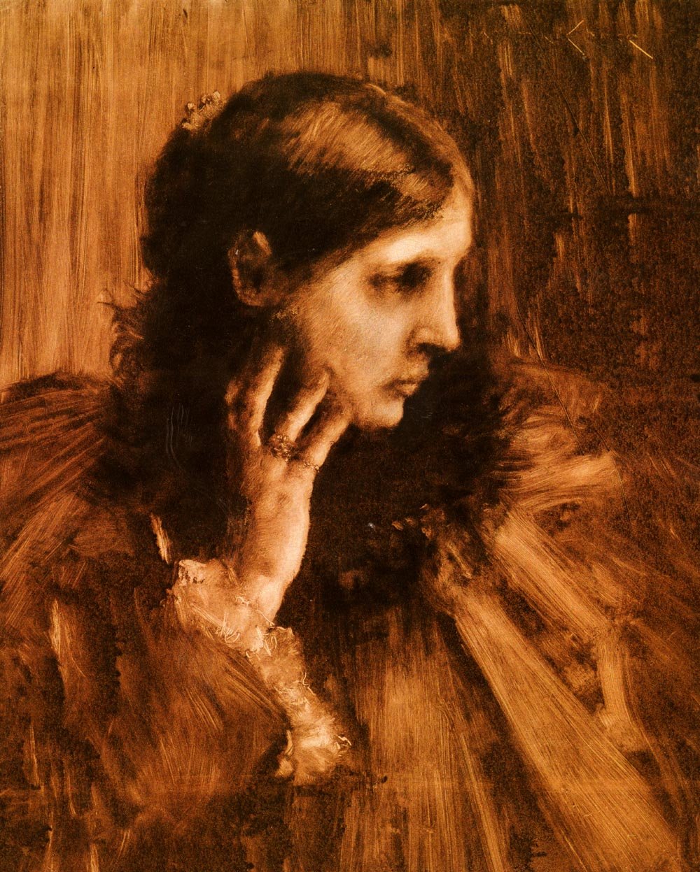 Reverien af William Merritt Chase