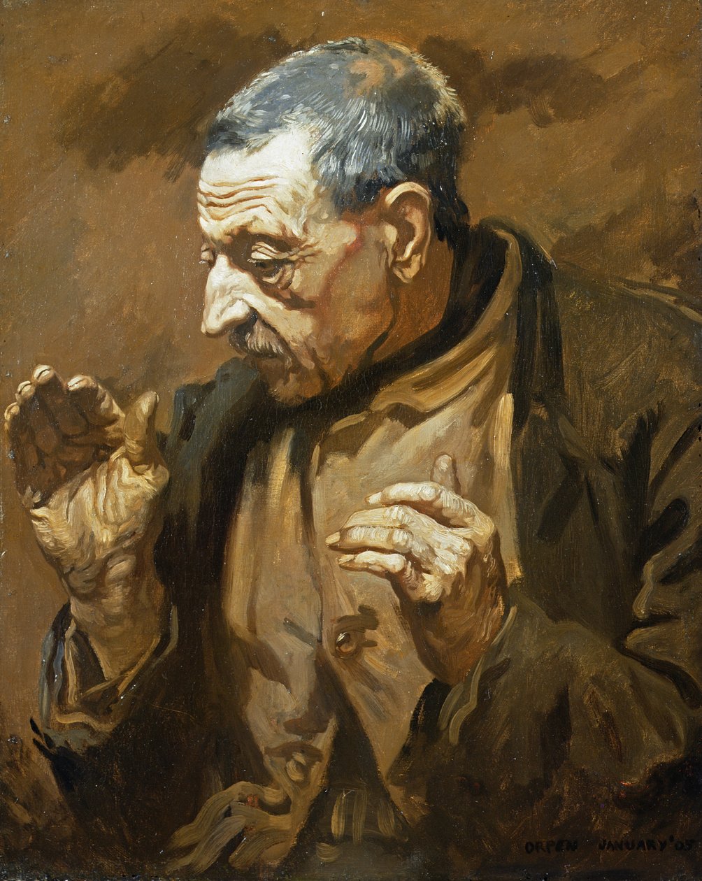 Fluesnapper, 1905 af William Orpen