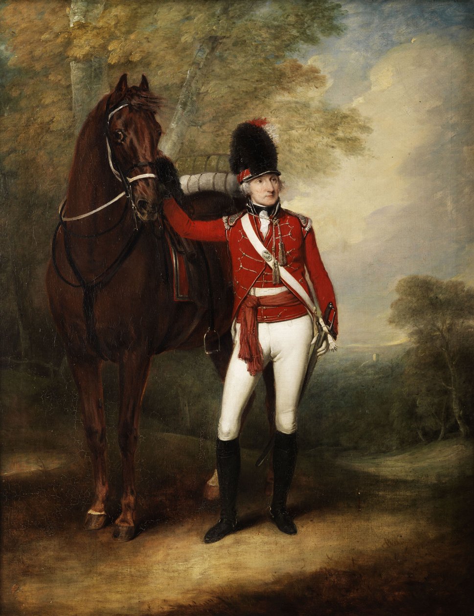 Portræt af oberst Charles Herries (1745-1819) af William Redmore Bigg