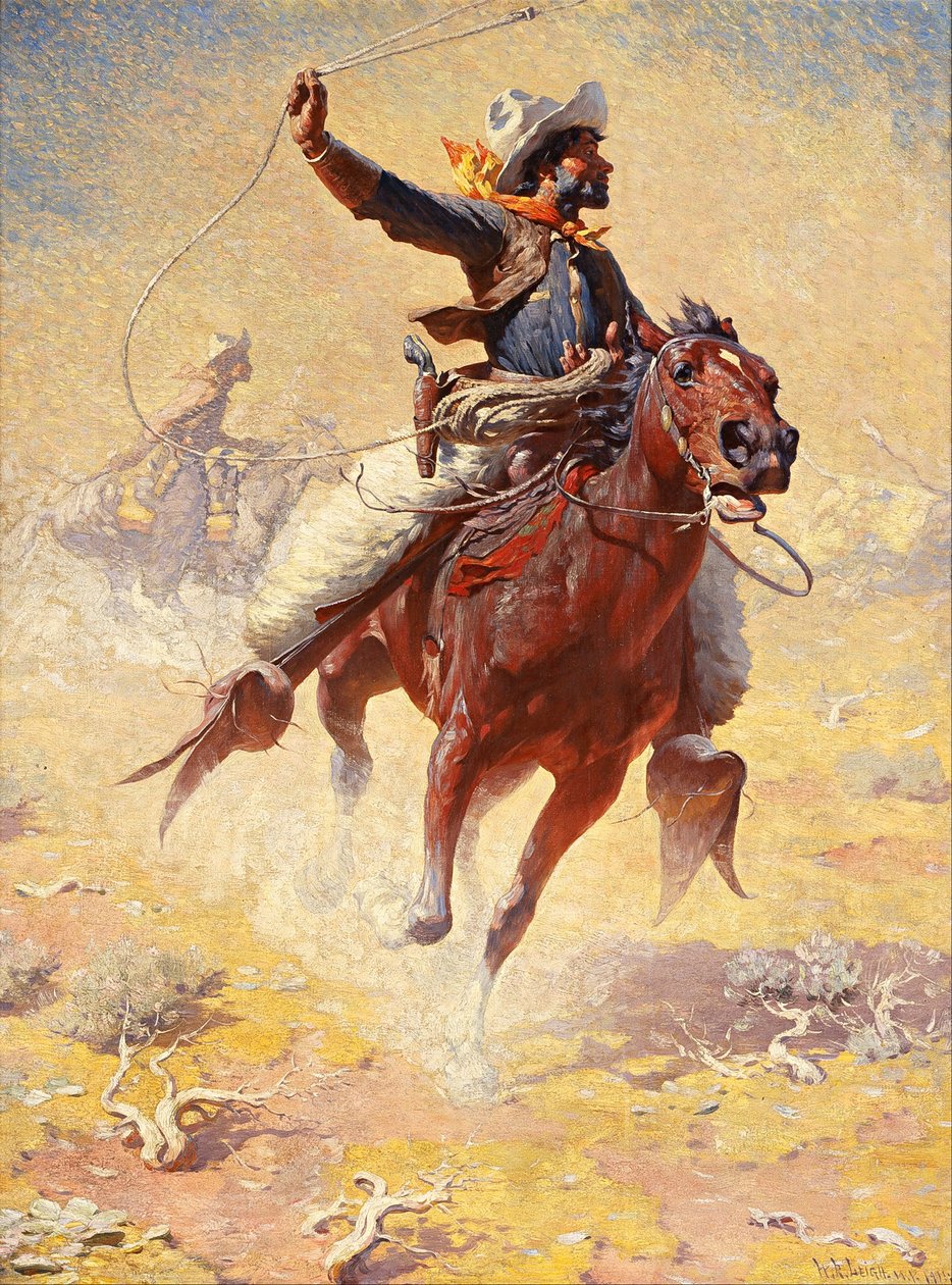 The Roping af William Robinson Leigh