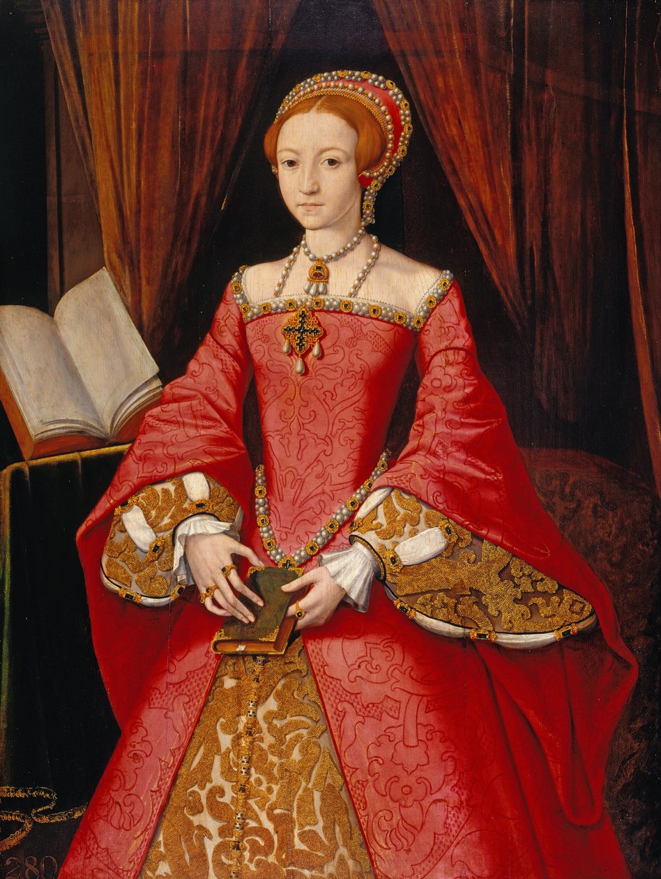 Elizabeth I som prinsesse (1533-1603) af William Scrots