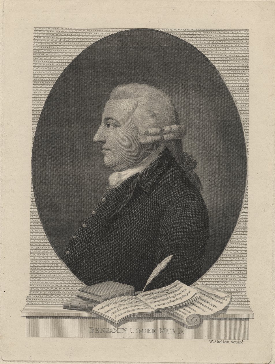 Benjamin Cooke af William Skelton