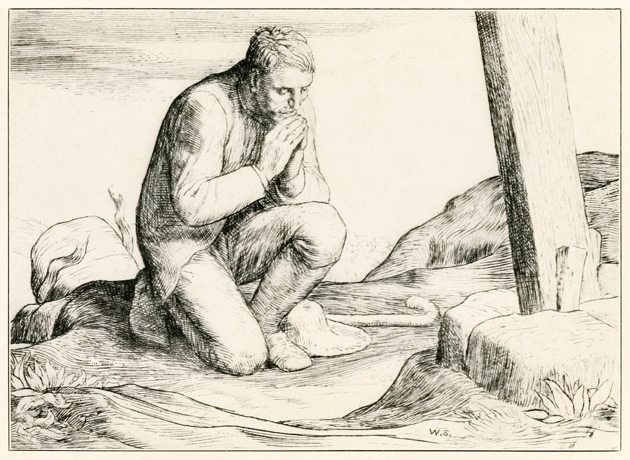 "Christian mister sin byrde" fra "The Pilgrim