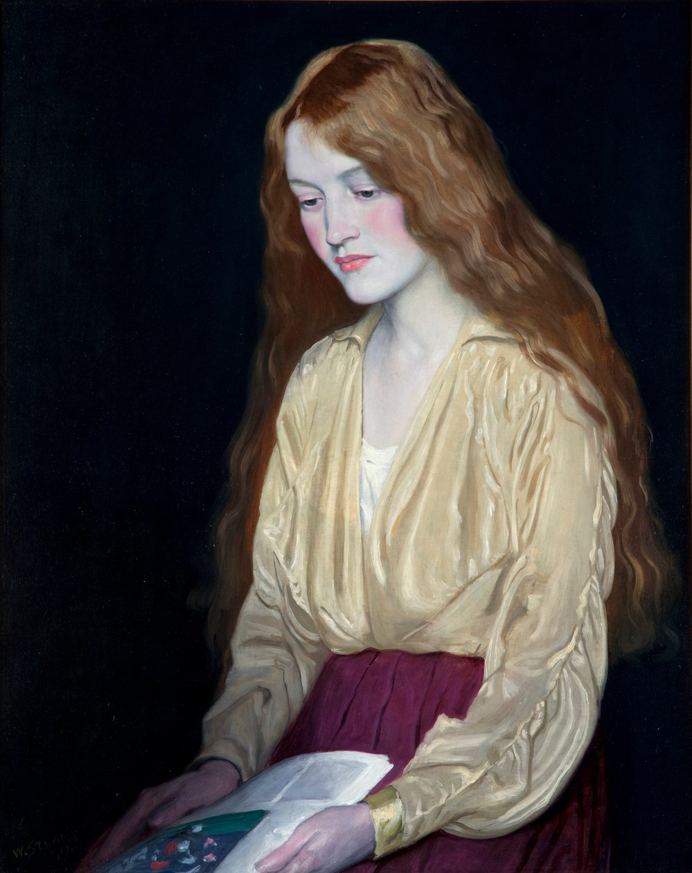 Cynthia, 1917 af William Strang