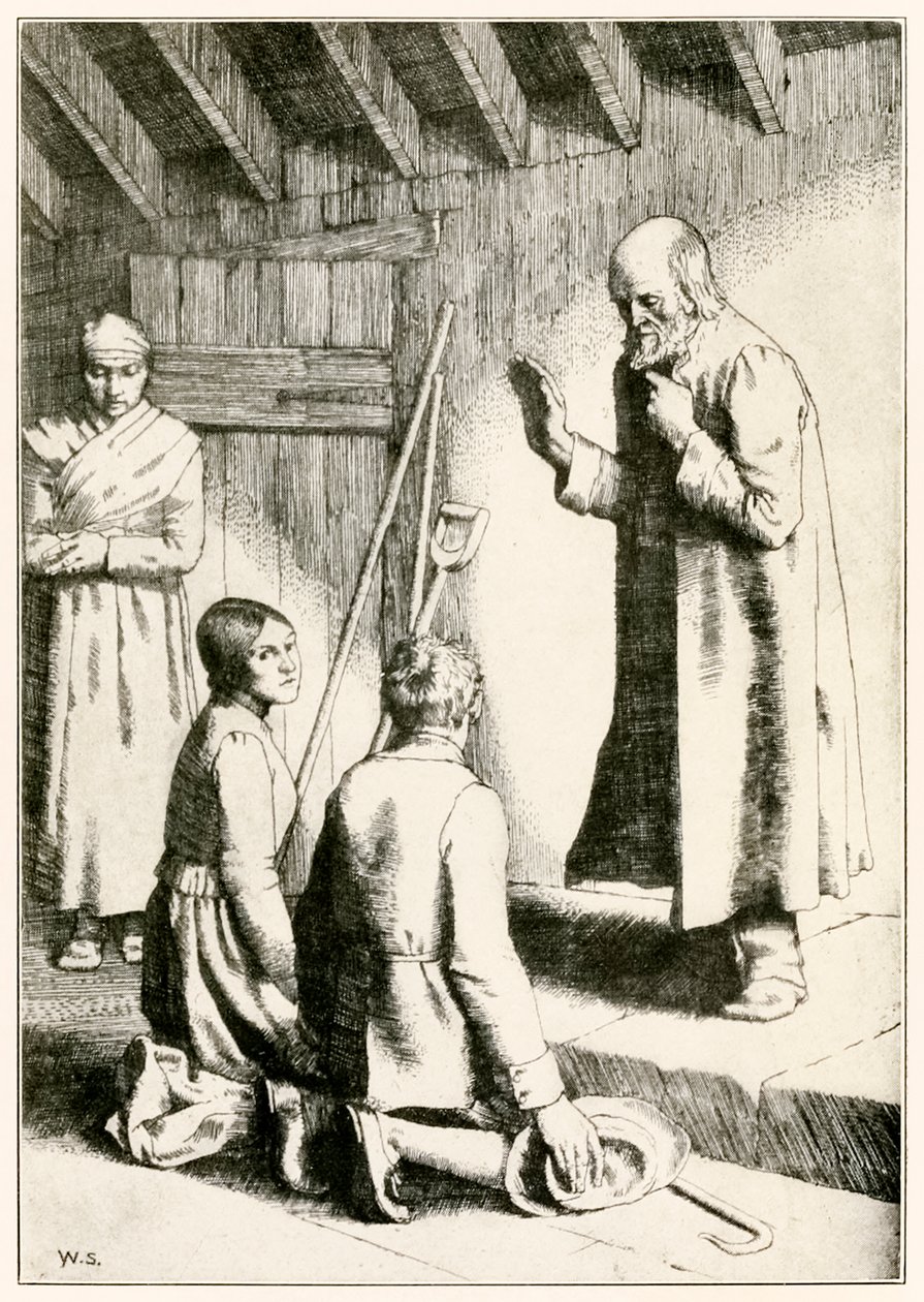 Marriage of Mercy and Matthew" fra "The Pilgrim