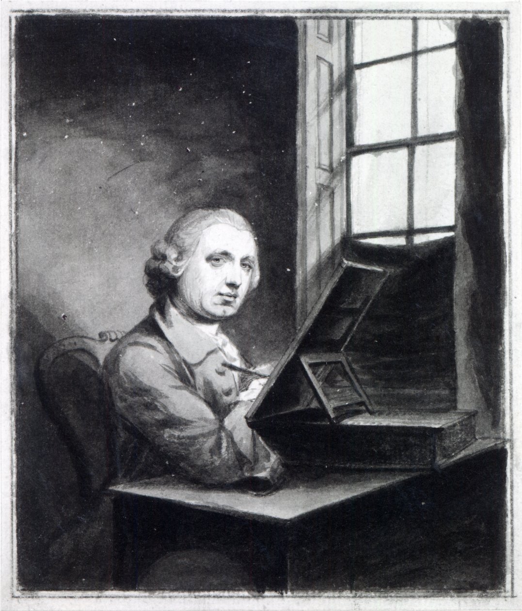 Selvportræt af William Stukeley