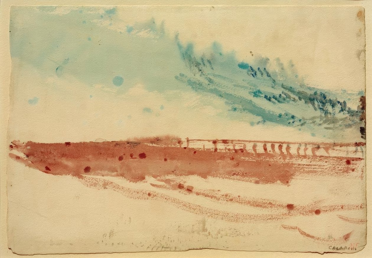 En strækning af sand (?) af Joseph Mallord William Turner