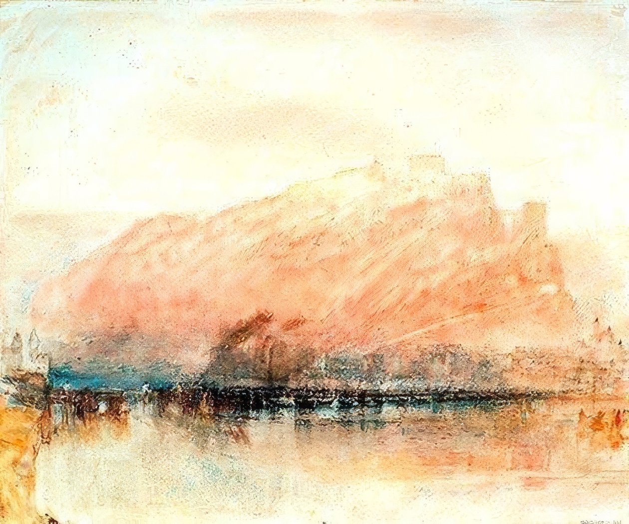 Ehrenbreitstein af Joseph Mallord William Turner