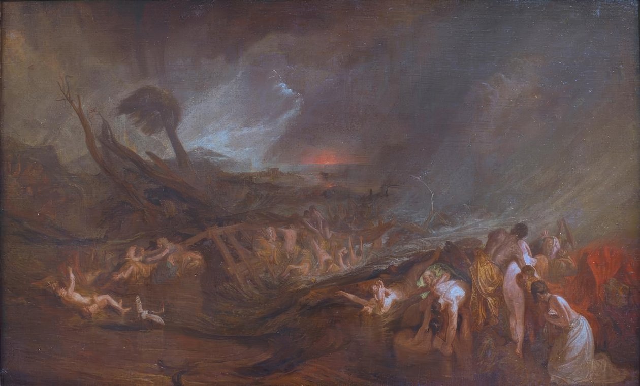 Syndfloden af Joseph Mallord William Turner