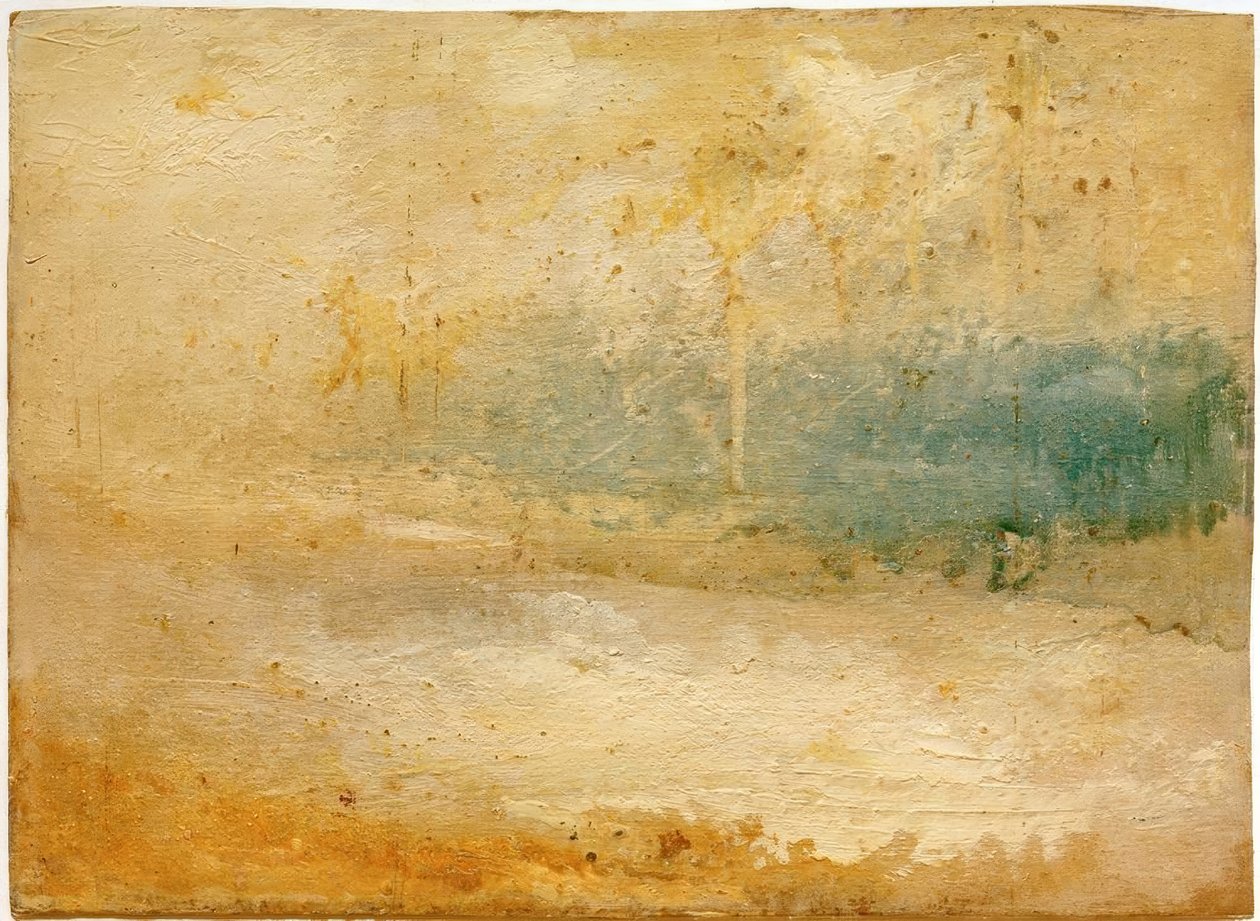 Væver i stykker på en strand af Joseph Mallord William Turner