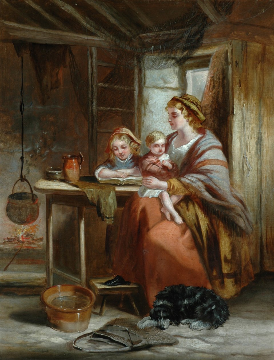 Interiør af sommerhus af William Underhill