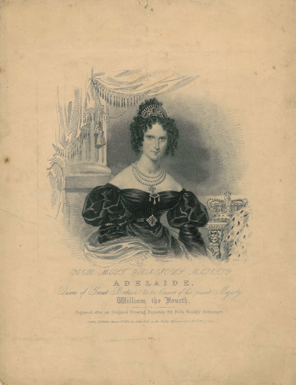 Dronning Adelaide af William Wolfe Alais