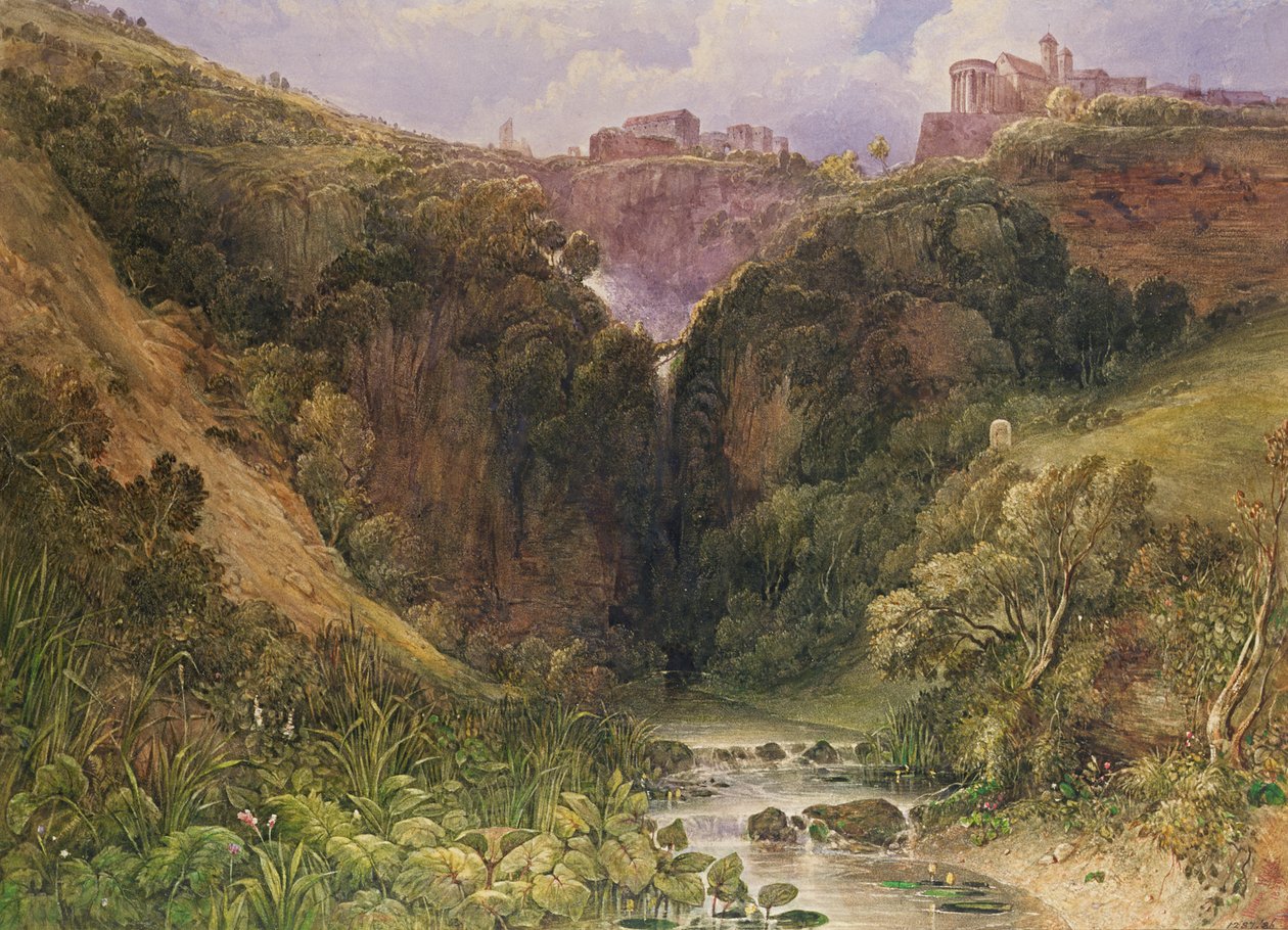Tivolis fald af William Wyld