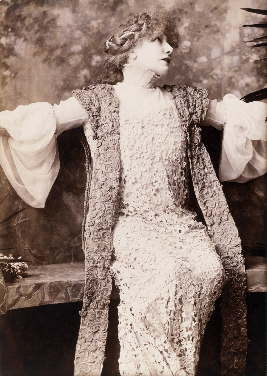 Sarah Bernhardt i Francesca de Rimini af William and Daniel Downey
