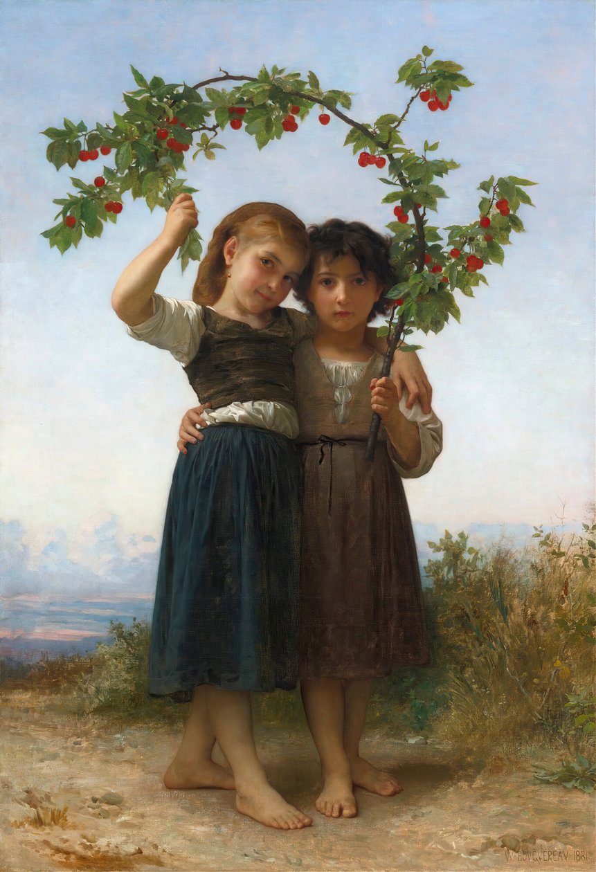 Kirsebærgrenen af William Adolphe Bouguereau
