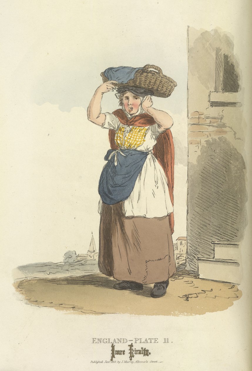 Billingsgate Fish-Woman af William (after) Alexander