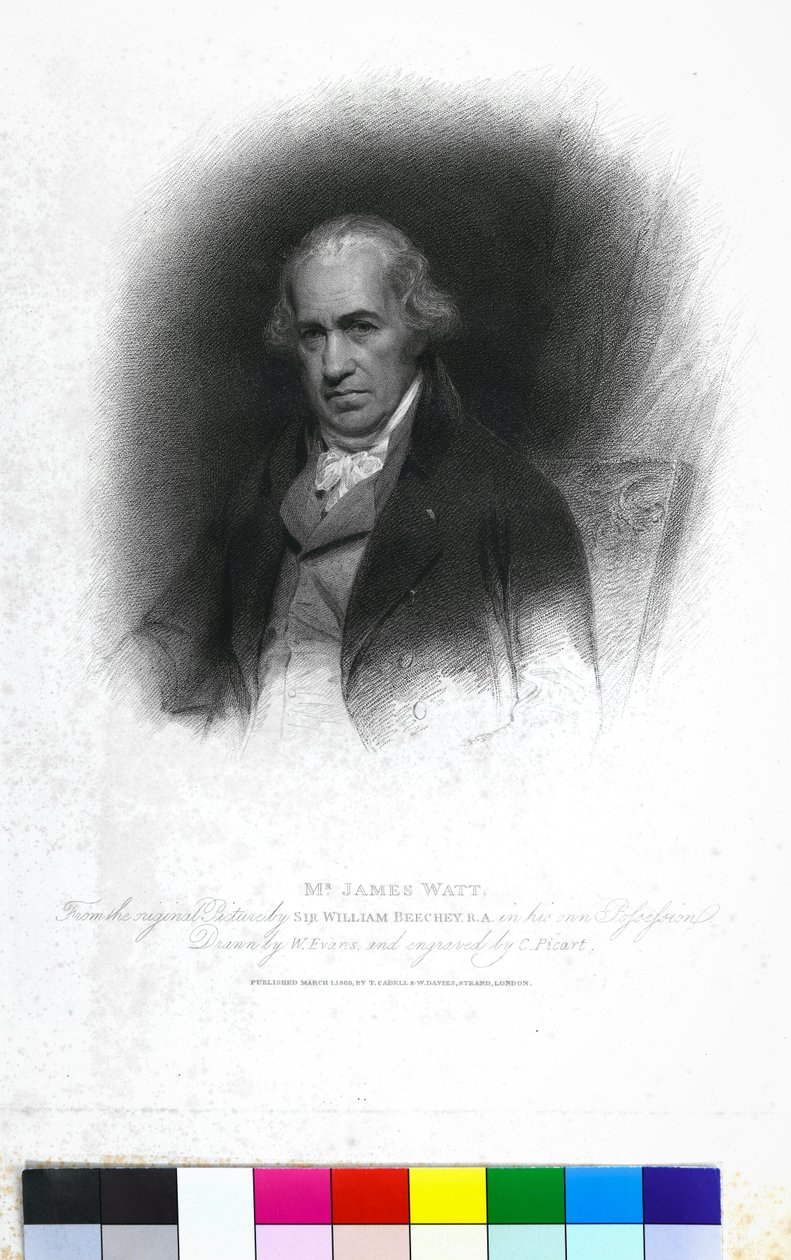 James Watt af William (after) Beechey