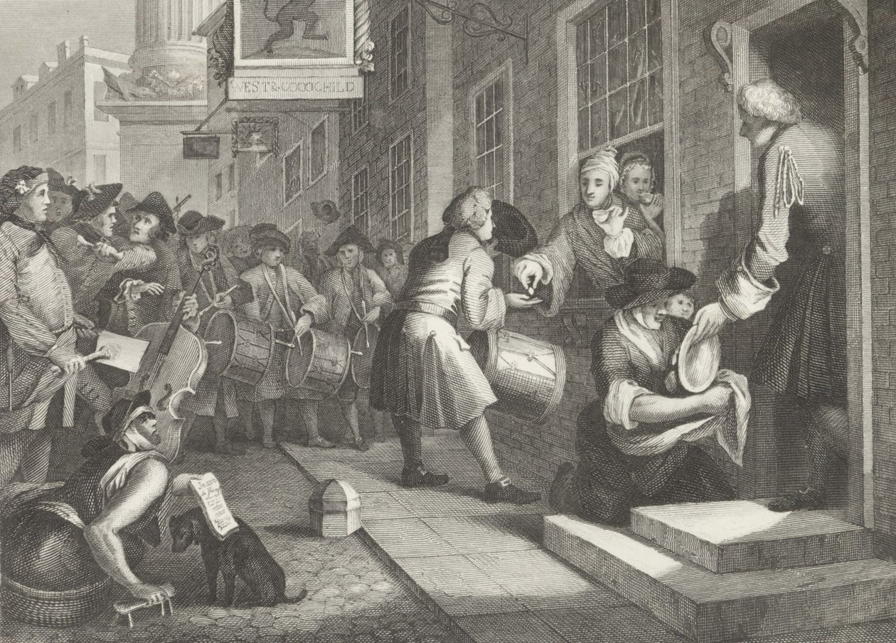 Goodchilds bryllupsdag af William (after) Hogarth